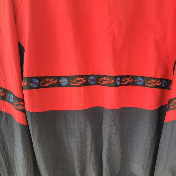 Vintage Kleen Flo red and blue colourblock jacket - Picture 9 of 16